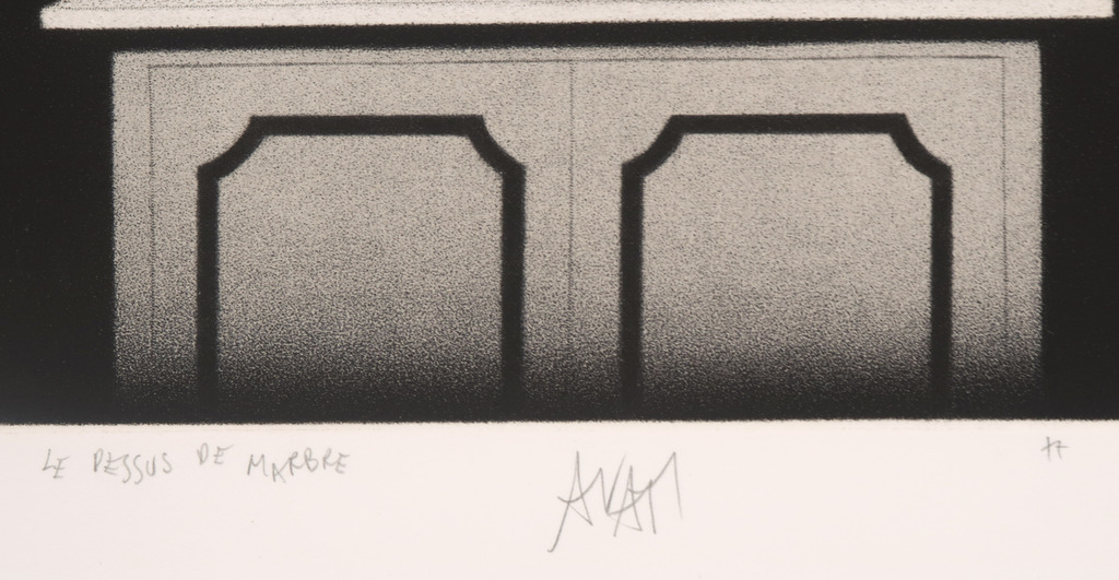 Mario Avati: Mezzotint, Le dessus de marbre kopen? Bied vanaf 1!