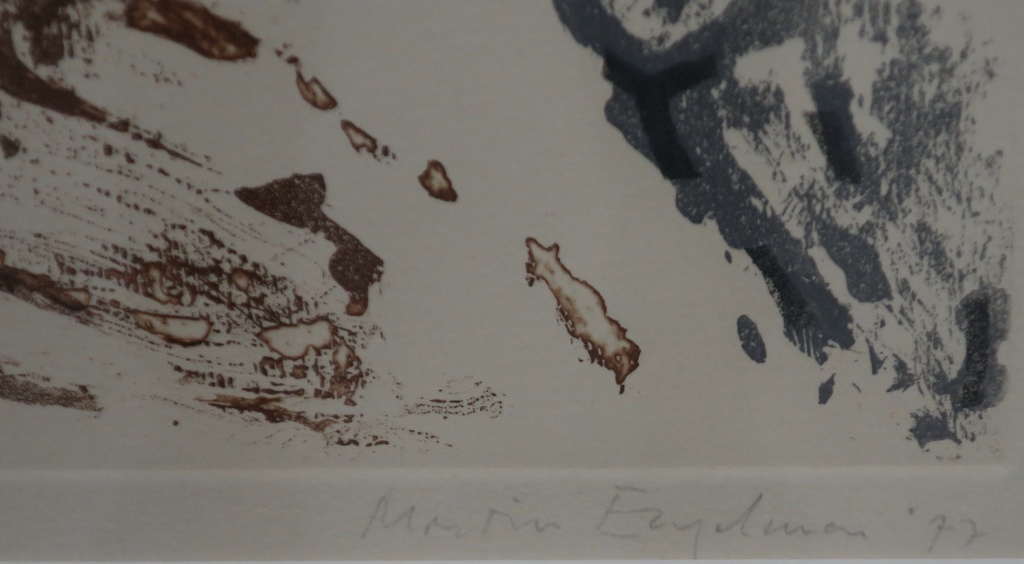 Martin Engelman: Ets, Zonder titel -Ingelijst kopen? Bied vanaf 45!