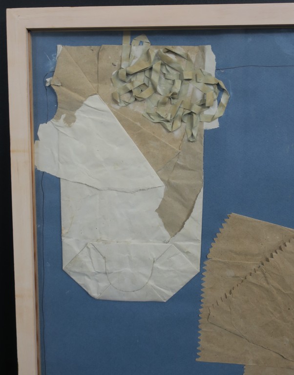 Mark Brusse: Collage, "Made in Italie" Fanghetto 1981 - Ingelijst kopen? Bied vanaf 150!