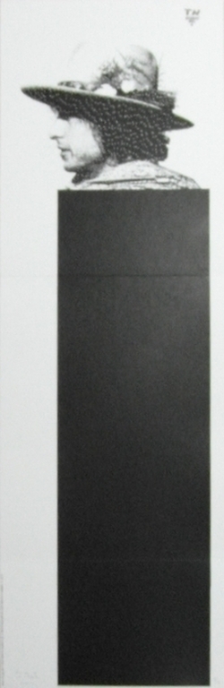 TITUS NOLTE.  Bob Dylan - Uitklapbare gesigneerde Zeefdruk - Uit 2000. GROOT. kopen? Bied vanaf 119!