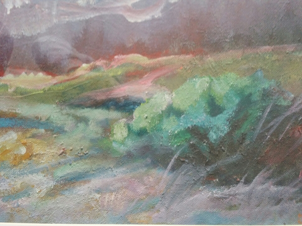 Jan van der Veer. Landschap. Olieverf op board. kopen? Bied vanaf 1!