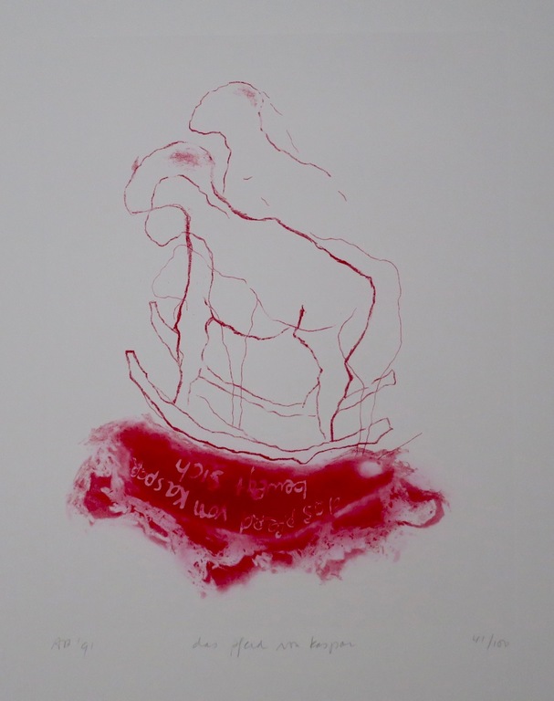 Ansuya Blom: Ets, Das Pferd vom Kaspar verkocht voor € 35!