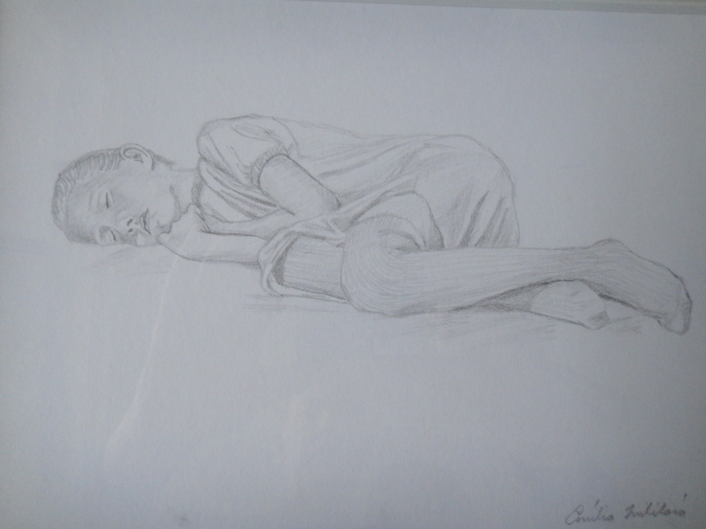 Russische school , tekening, slapend meisje  kopen? Bied vanaf 1!