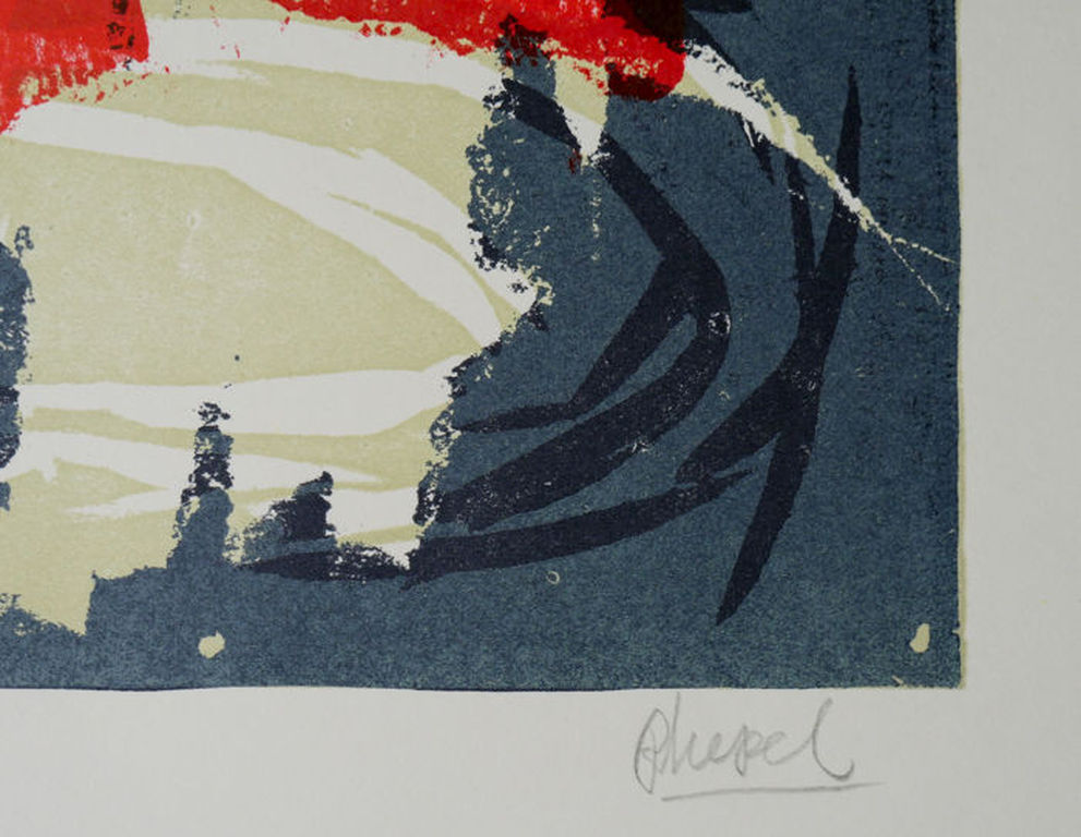 Lithografie van onbekende kunstenaar - P. Kepel? - niet genummerd kopen? Bied vanaf 15!