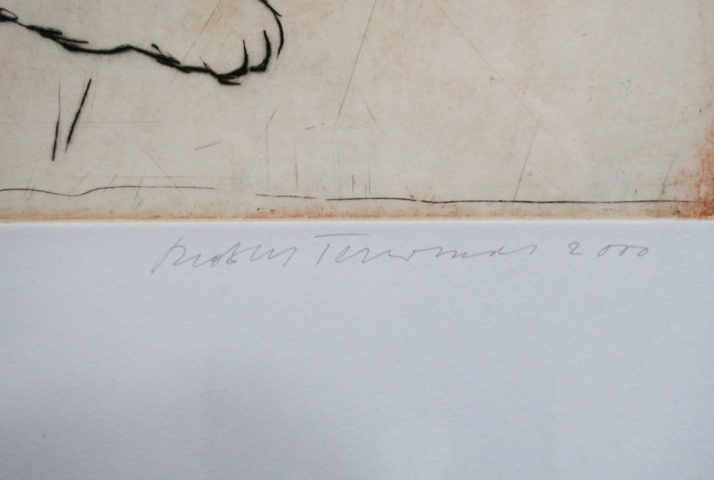 Robert Terwindt: Ets, Z.T. - Ingelijst kopen? Bied vanaf 1!