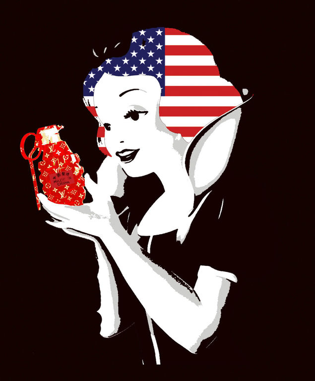 DEATH NYC - Large Print Painting "Snow Bomb BR" Signed Numbered with COA kopen? Bied vanaf 1!