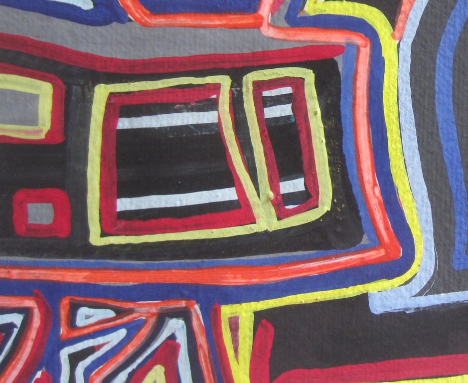 Hans ter Braake (1938-1996) - Schildering op papier 1982 kopen? Bied vanaf 1!