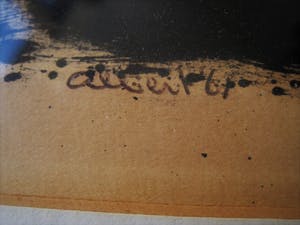 Albert Soons - Zeldzame Albert Soons (1933) "Ibiza periode" Gouache 1961 "Abstract" gesignerd kopen? Bied vanaf 1!