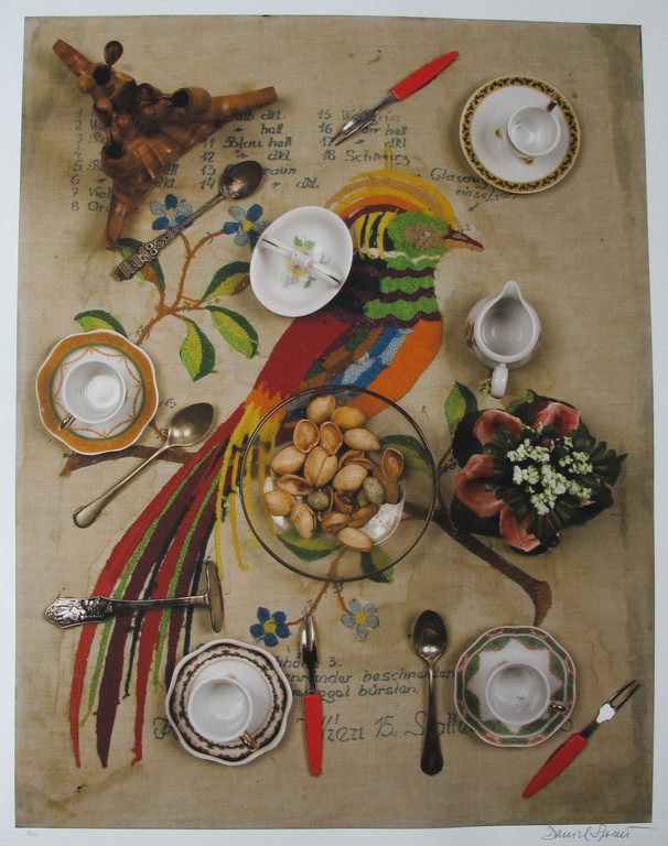 "Rugzijde van paradijsvogel"- giclée, 50 ex.  kopen? Bied vanaf 250!