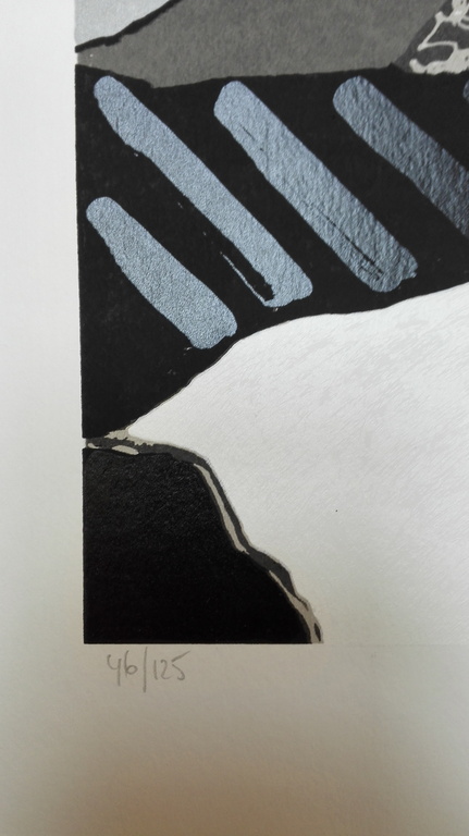 Ronald Boonacker, zeefdruk op papier, Titel: Night sky III kopen? Bied vanaf 40!