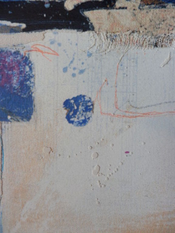 RON vd WERF   Gemengde techniek op gesigneerde Zeefdruk  PRELUDE II kopen? Bied vanaf 45!