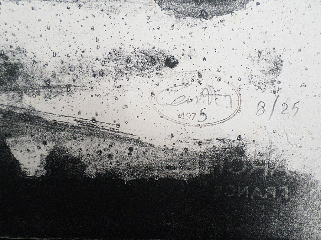 Gerti Bierenbroodspot - Labyrint in storm, litho (groot) kopen? Bied vanaf 140!