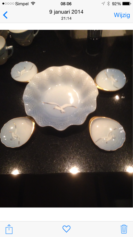 Bing &Grøndahl Seagull, Fanny Garde kopen? Bied vanaf 600!