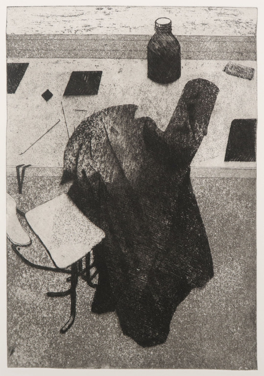 Ron Rooymans: Ets en aquatint, Zonder titel kopen? Bied vanaf 20!