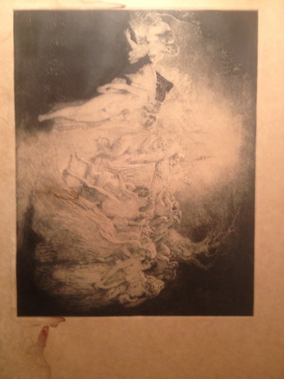 Norman Lindsay. FUNERAL MARCH OF DON JUAN 1924 (limited Edition). kopen? Bied vanaf 1250!