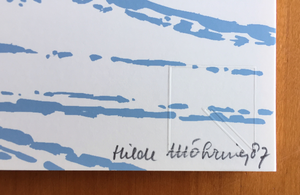 Hilde Möhrig - Zonder titel - gesigneerde zeefdruk - 1987 kopen? Bied vanaf 25!