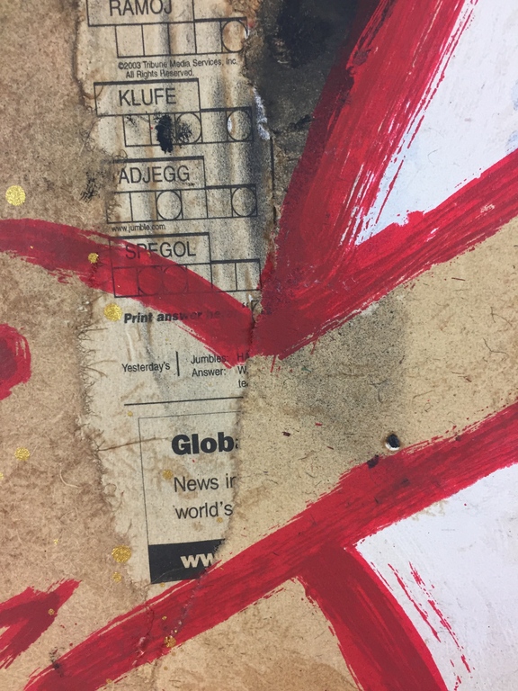 Casper Faassen - Casper Faassen, zeefdruk/collage, 2003 kopen? Bied vanaf 249!