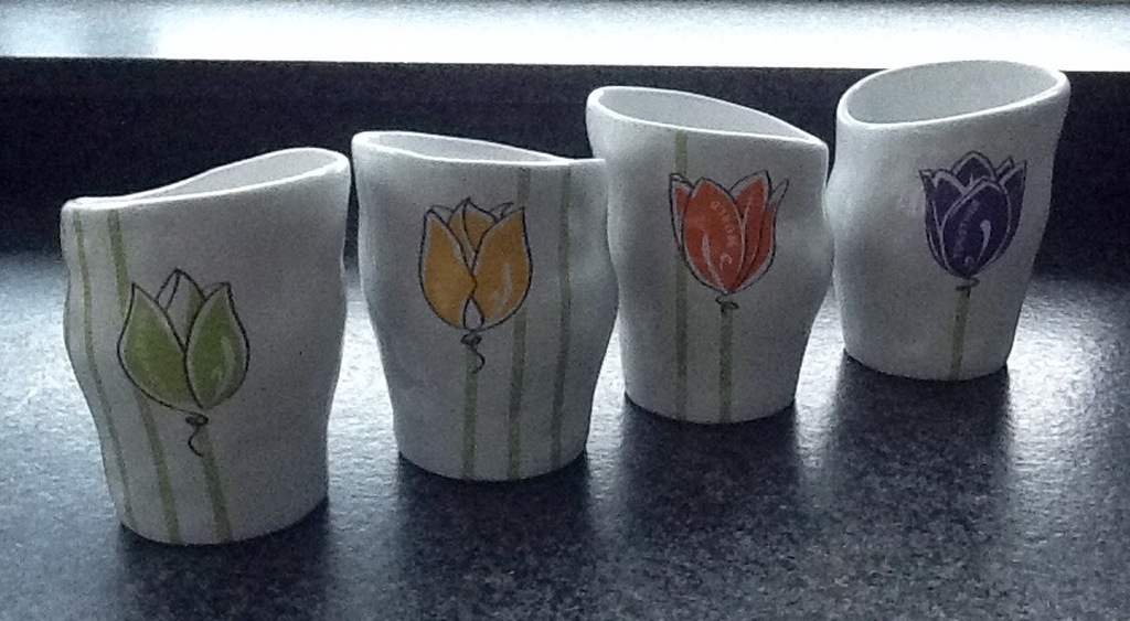 Corry Ammerlaan-van Niekerk, Bekers, Flowering the world together kopen? Bied vanaf 20!