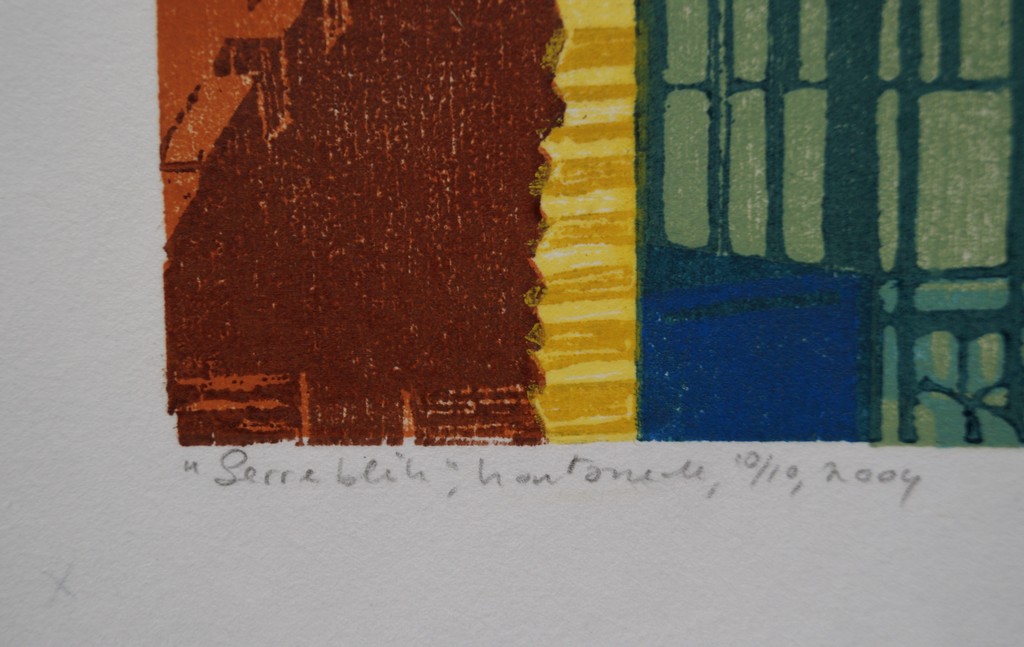 Sasha Zuidam - gesigneerde houtsnede - oplage 10 stuks - 2004 kopen? Bied vanaf 1!