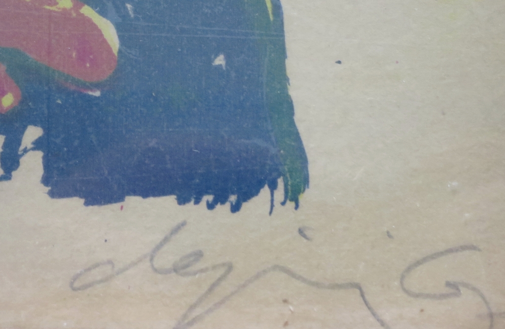 Jacqueline de Jong (1939) - litho prent 190 - 1967 kopen? Bied vanaf 30!