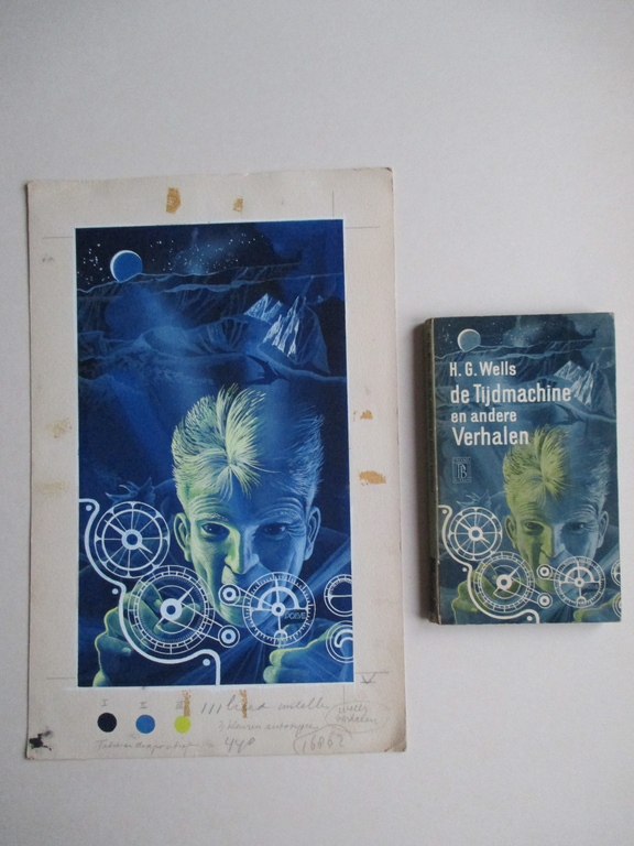 Eppo Doeve, gouache, ontwerp voor het boek "De Tijdmachine" van H.G. Wells kopen? Bied vanaf 100!