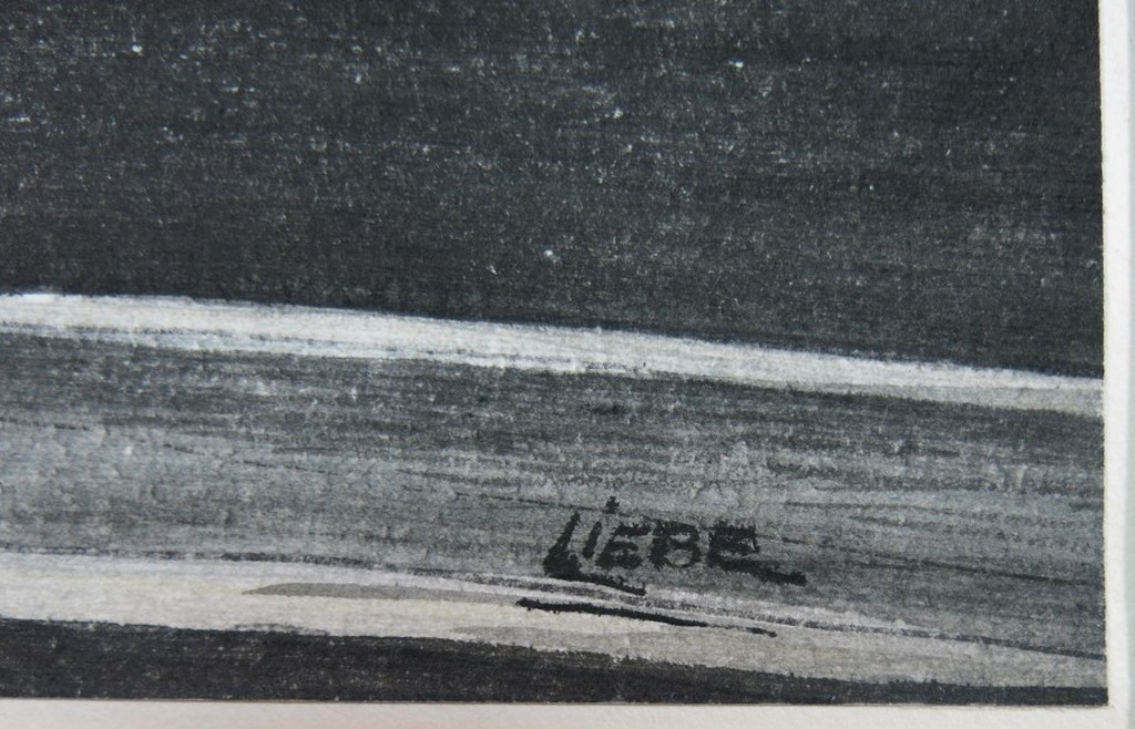 Hugo Liebe: Gouache, Saint Michel kopen? Bied vanaf 1!