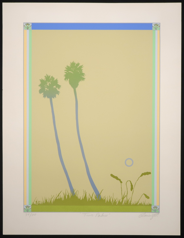 David Lavington: Zeefdruk, Two Palms kopen? Bied vanaf 1!