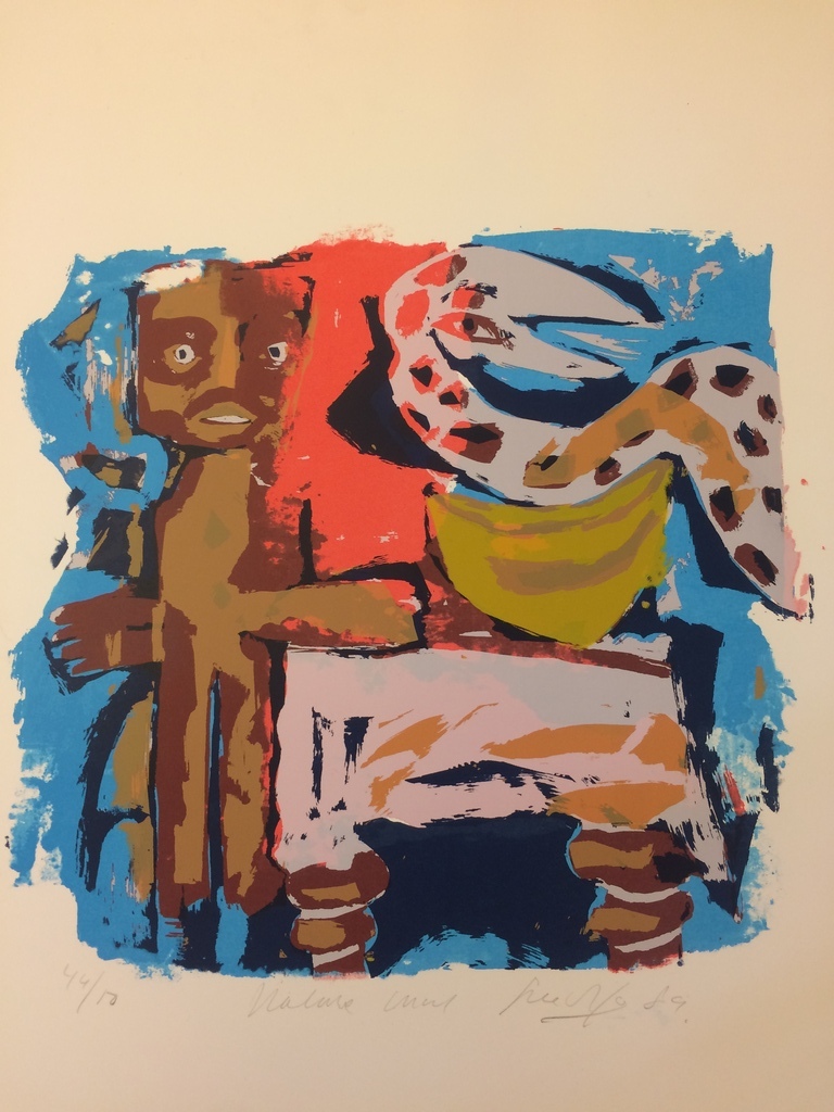 John Lie a Fo - John Lie a Fo, prachtige zeefdruk uit 1989 44/50 in prima staat! kopen? Bied vanaf 45!