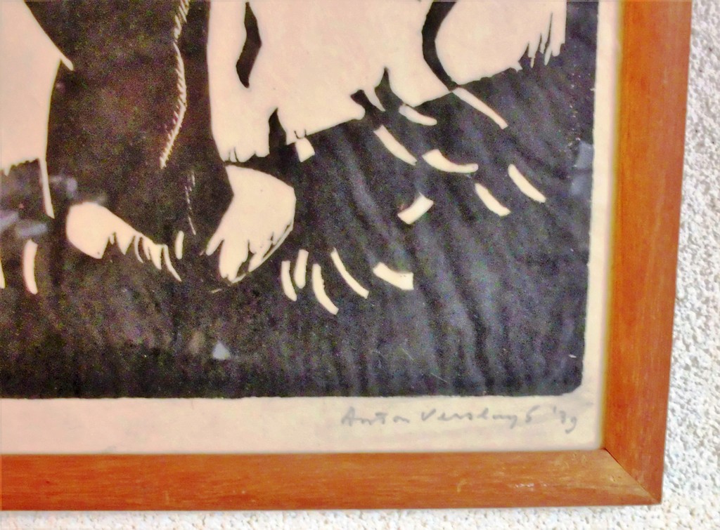 Anton Versluijs, graficus.1893-1982. kopen? Bied vanaf 35!