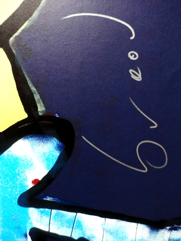 Herman Brood - zeefdruk: Beertje kopen? Bied vanaf 450!