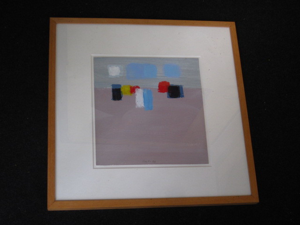 Interessant Frans? schilderij "Rammasage des Coques" gesigneerd en gedateerd  kopen? Bied vanaf 1!