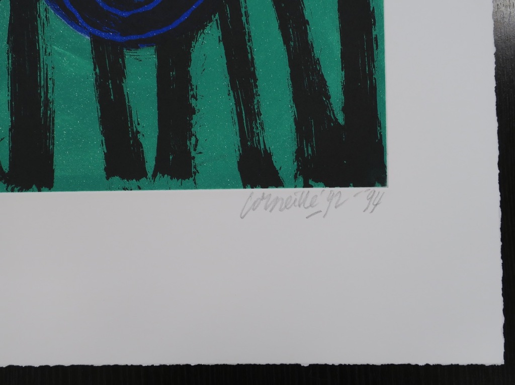 Corneille: Ets en Aquatint, L'Oiseau Chasseur de Serpent (Zeer groot) kopen? Bied vanaf 600!