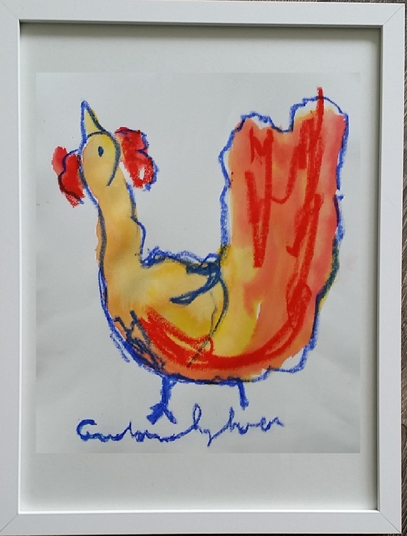 Anton Heyboer  1924 - 2005  verkocht voor € 220!