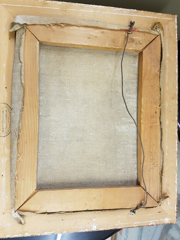 streefkerk, olieverf schets kopen? Bied vanaf 100!