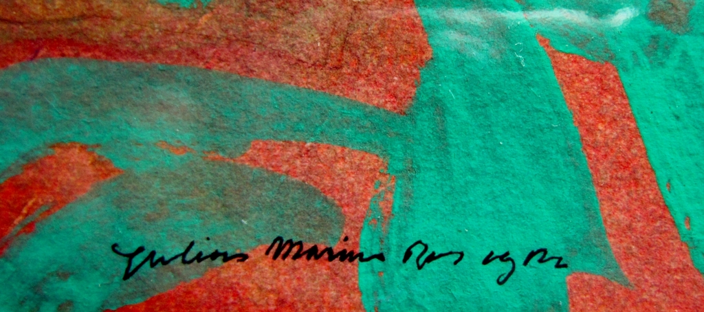 Julius Marius Ros (Den Haag, 1952) - 2x aquarel 1982 kopen? Bied vanaf 45!