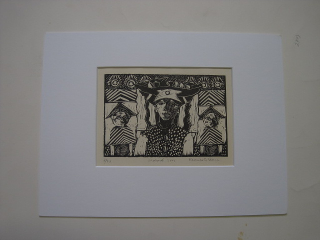 Puntgave Linosnede in zeer bpt oplage van Rotterdam Reinald vd Steene 1937-2009  kopen? Bied vanaf 1!