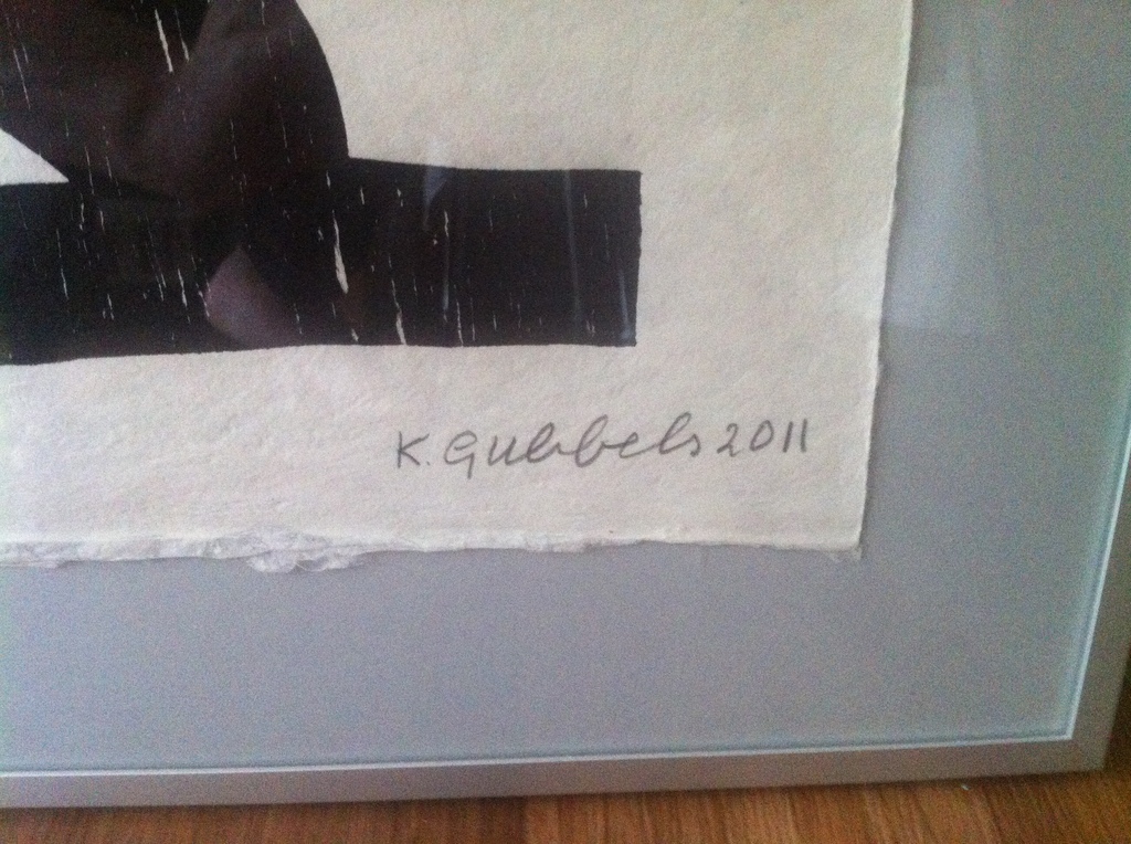 Klaas Gubbels - The last one (houtdruk) kopen? Bied vanaf 300!