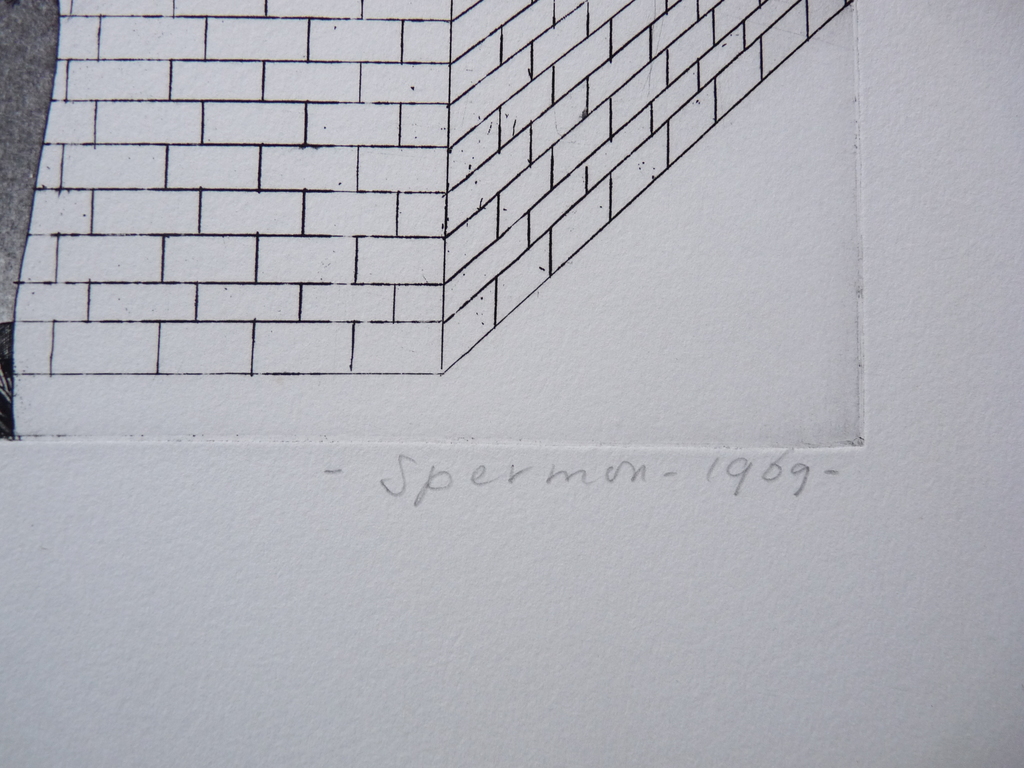 KEES SPERMON  ETS/AQUATINT    kopen? Bied vanaf 35!