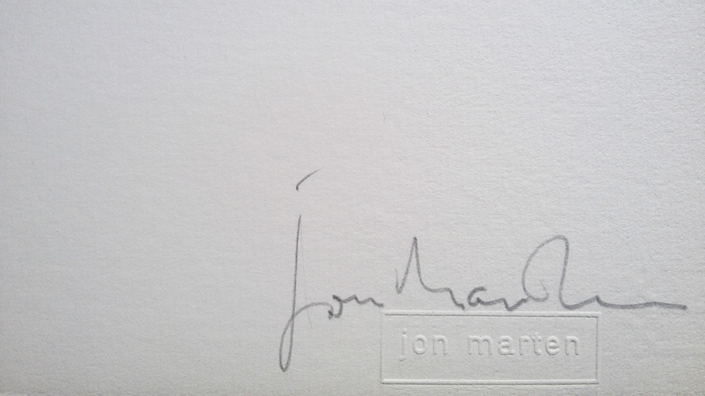 Jon Marten - Abstract, litho kopen? Bied vanaf 20!