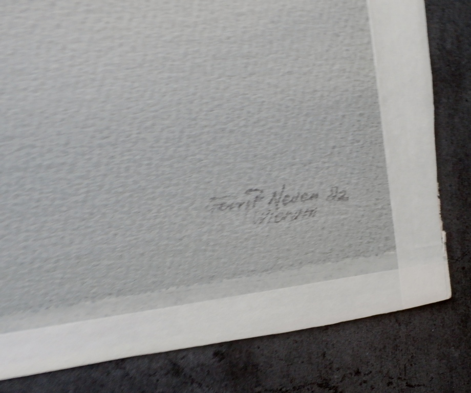 Laatste keer: Gerrit Neven - Aquarel - Waddenzee met de kerk van Wierum - 1982 kopen? Bied vanaf 500!
