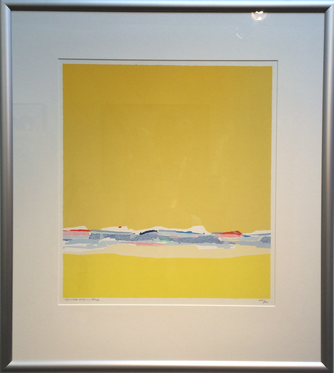 Gerard 't Hart, zeefdruk met lijst, kopen? Bied vanaf 30!