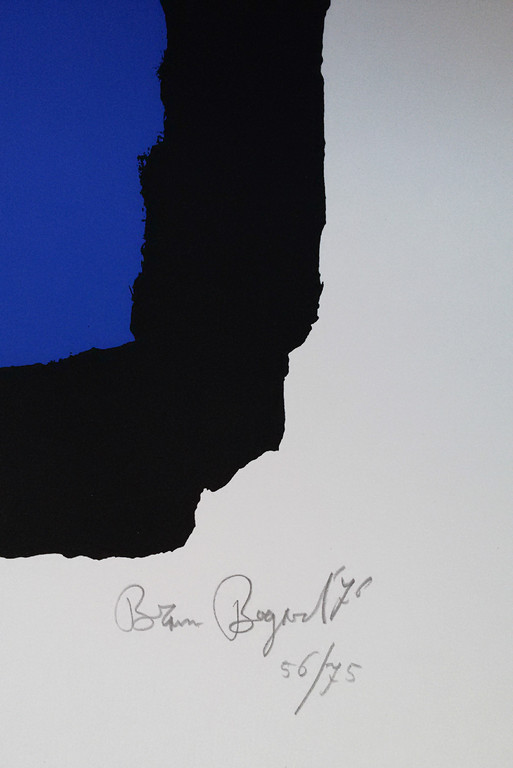 Laatste keer: Bram Bogart - Variatie op een vierkant, zeefdruk kopen? Bied vanaf 250!