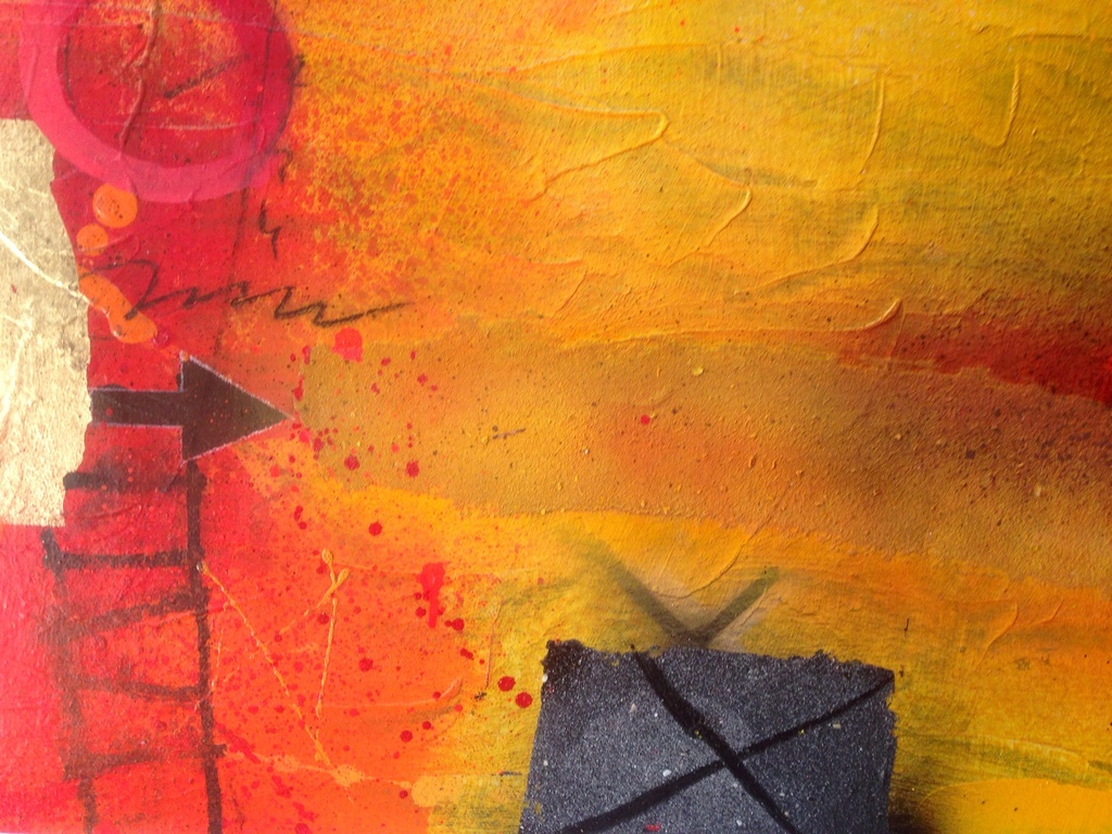 Theo koster gemengde techniek titel: yellow house kopen? Bied vanaf 1!