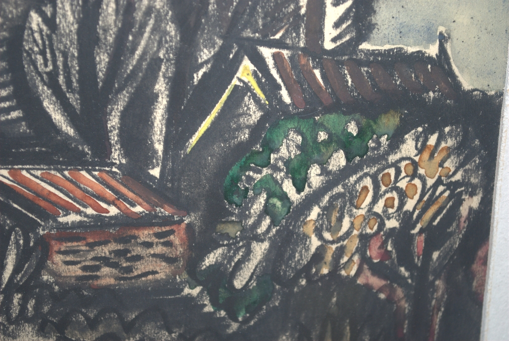  boerderij bij een akker - gemengde techniek  kopen? Bied vanaf 275!