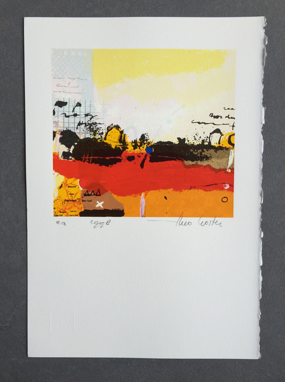 Theo Koster - Dortmund - gesigneerde zeefdruk - 1998 kopen? Bied vanaf 15!