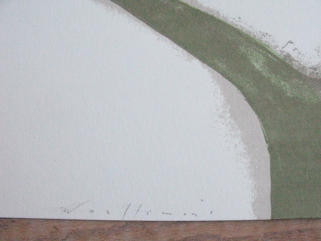  Piet WARFFEMIUS - groot abstract werk (GESIGNEERD) kopen? Bied vanaf 325!