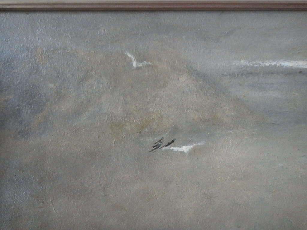 Theo Swagemakers - olieverf op board - tafeltje aan de kust (ta) kopen? Bied vanaf 225!