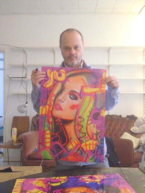 Peter Klashorst - Originele digitale offsetdruk - Street Art collectie kopen? Bied vanaf 1!