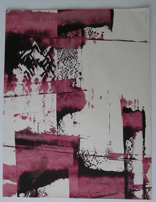 Cornelis Koekkoek - Abstract - acrylverf op papier - gesigneerd kopen? Bied vanaf 20!