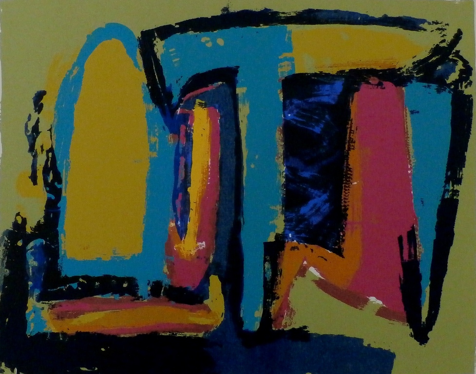 Siebrand Weitenberg - zeefdruk - 1989 kopen? Bied vanaf 45!